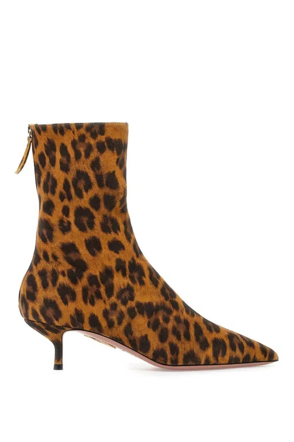 Women's Leopard Print Montmartre Boots In C80 Product Image