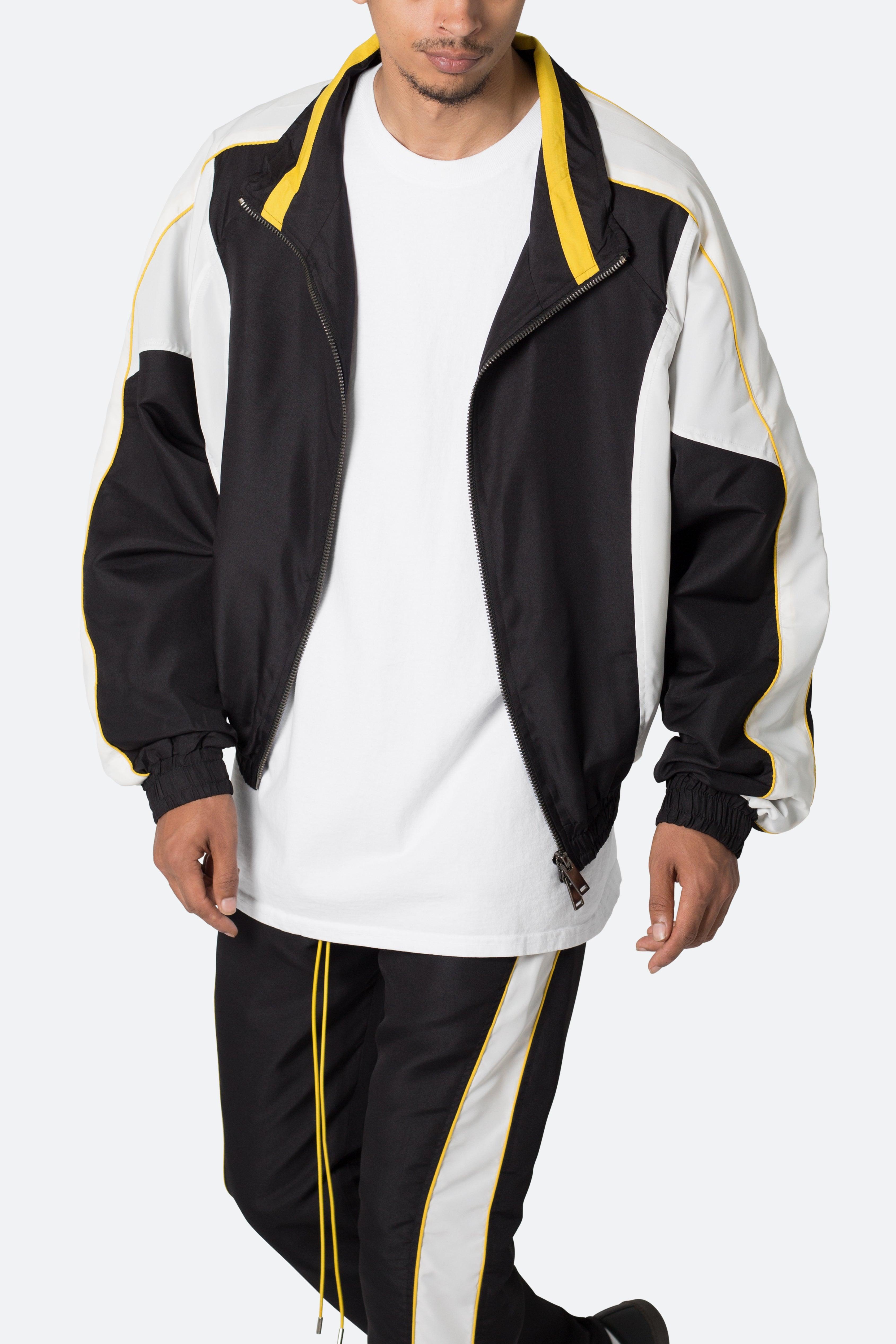 Race Track Jacket - Black/White Product Image