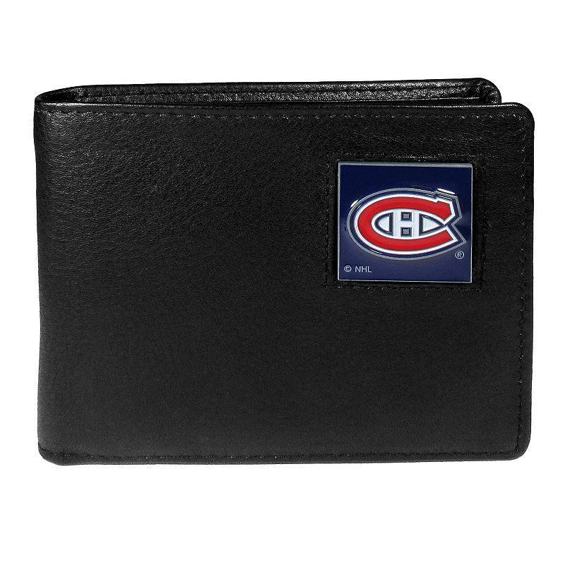 Mens Vancouver Canucks Bifold Wallet, Black Product Image