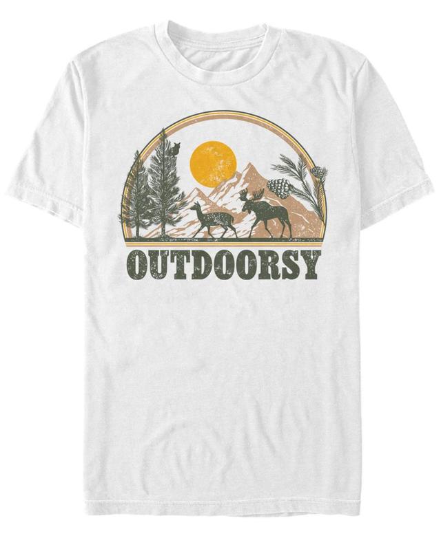 Fifth Sun Mens Outdoorsy Short Sleeves T-shirt Product Image