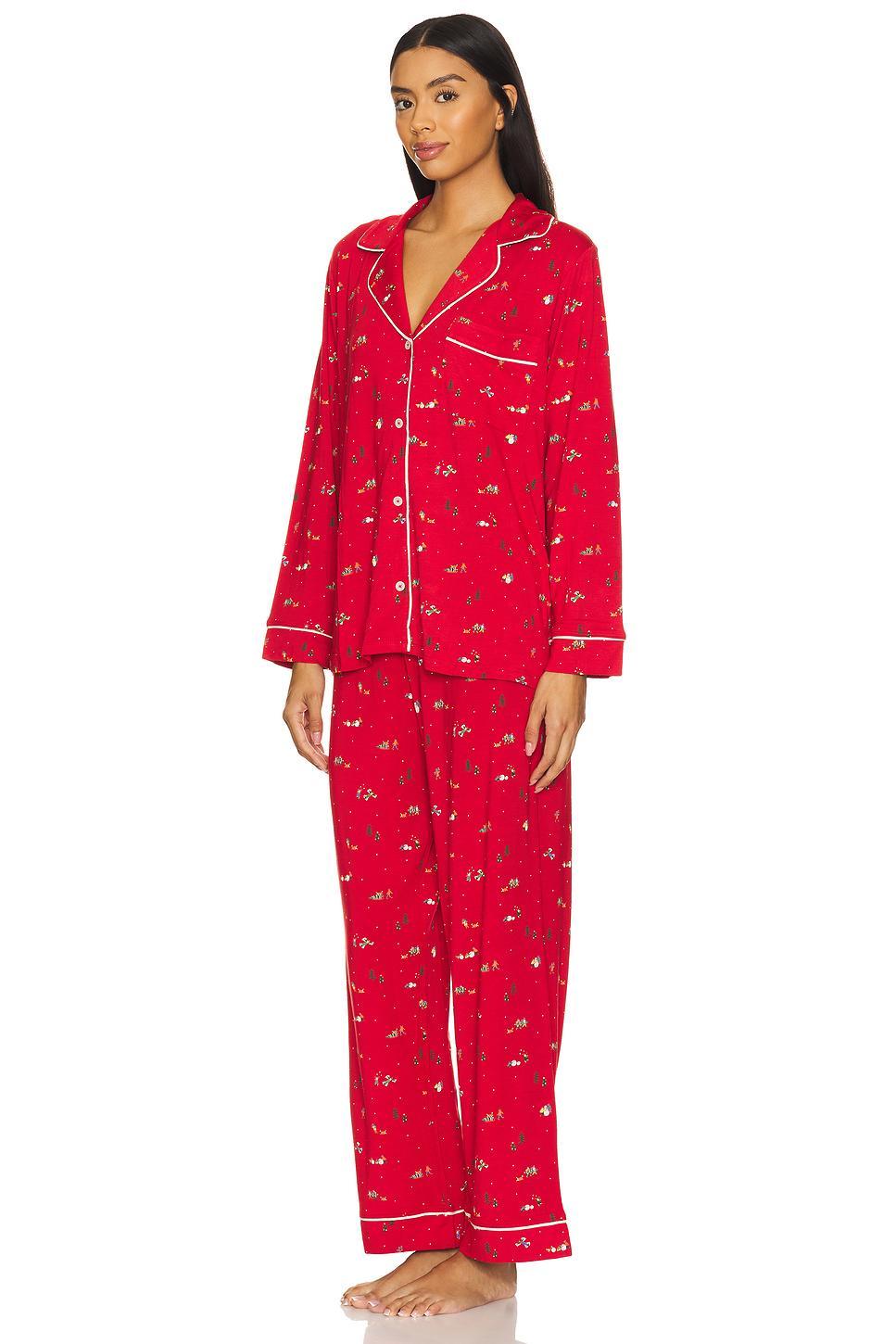 Gisele Printed Long PJ Set eberjey Product Image