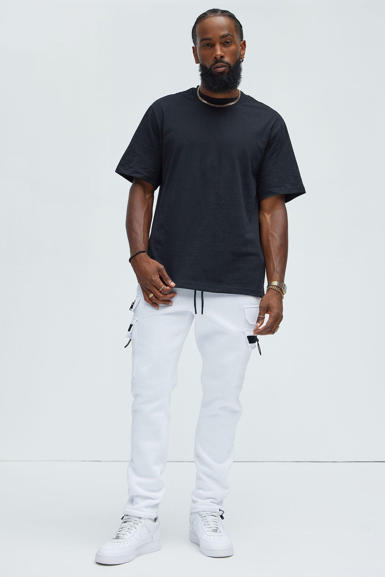 Es Cargo Sweatpants - White Product Image