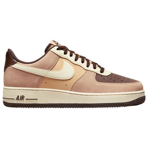 Nike Mens Air Force 1 07 LV8 Remix - Shoes Beige/Brown Product Image