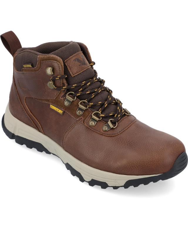 Territory Mens Narrows Tru Comfort Foam Lace-Up Water Resistant Hiking Boots Product Image