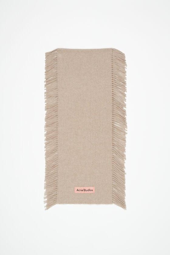 Fringe wool scarf Product Image