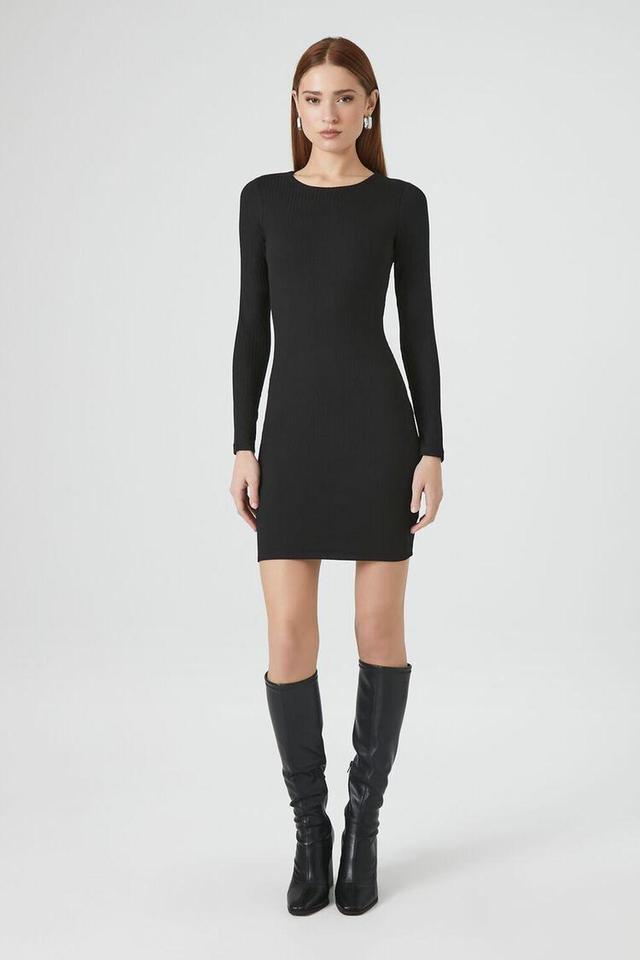 Ribbed Knit Bodycon Mini Dress | Forever 21 Product Image