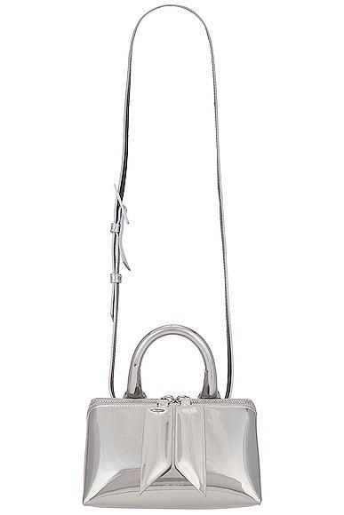 THE ATTICO Friday Crossbody Bag in Metallic Product Image