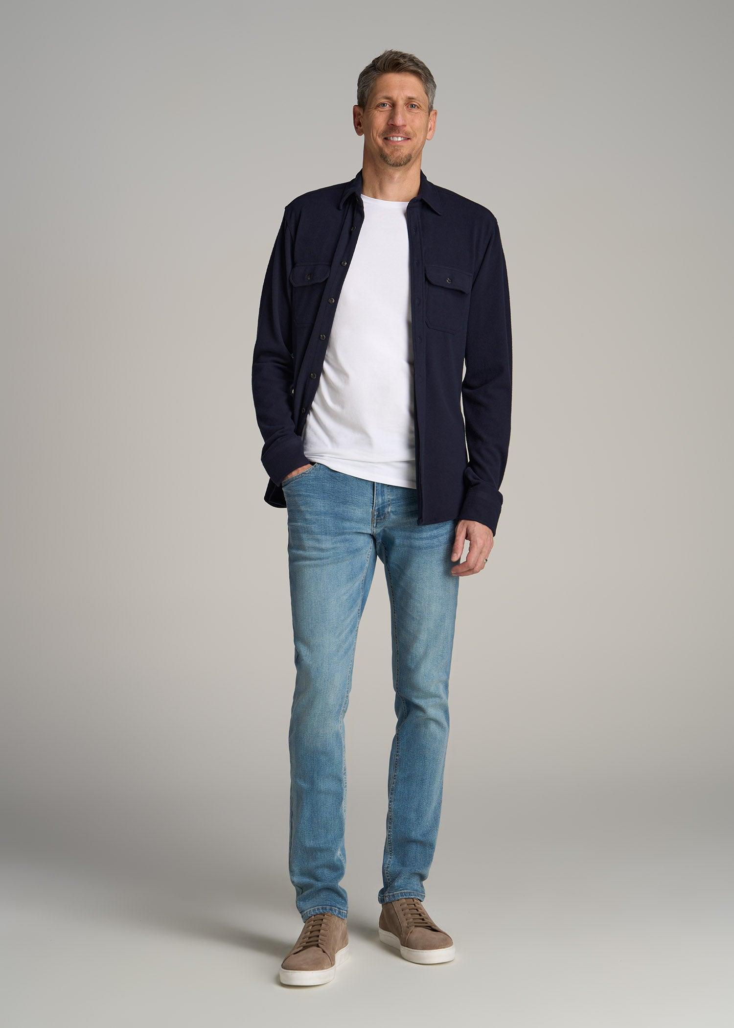 Carman TAPERED Jeans for Tall Men in New Fade Product Image