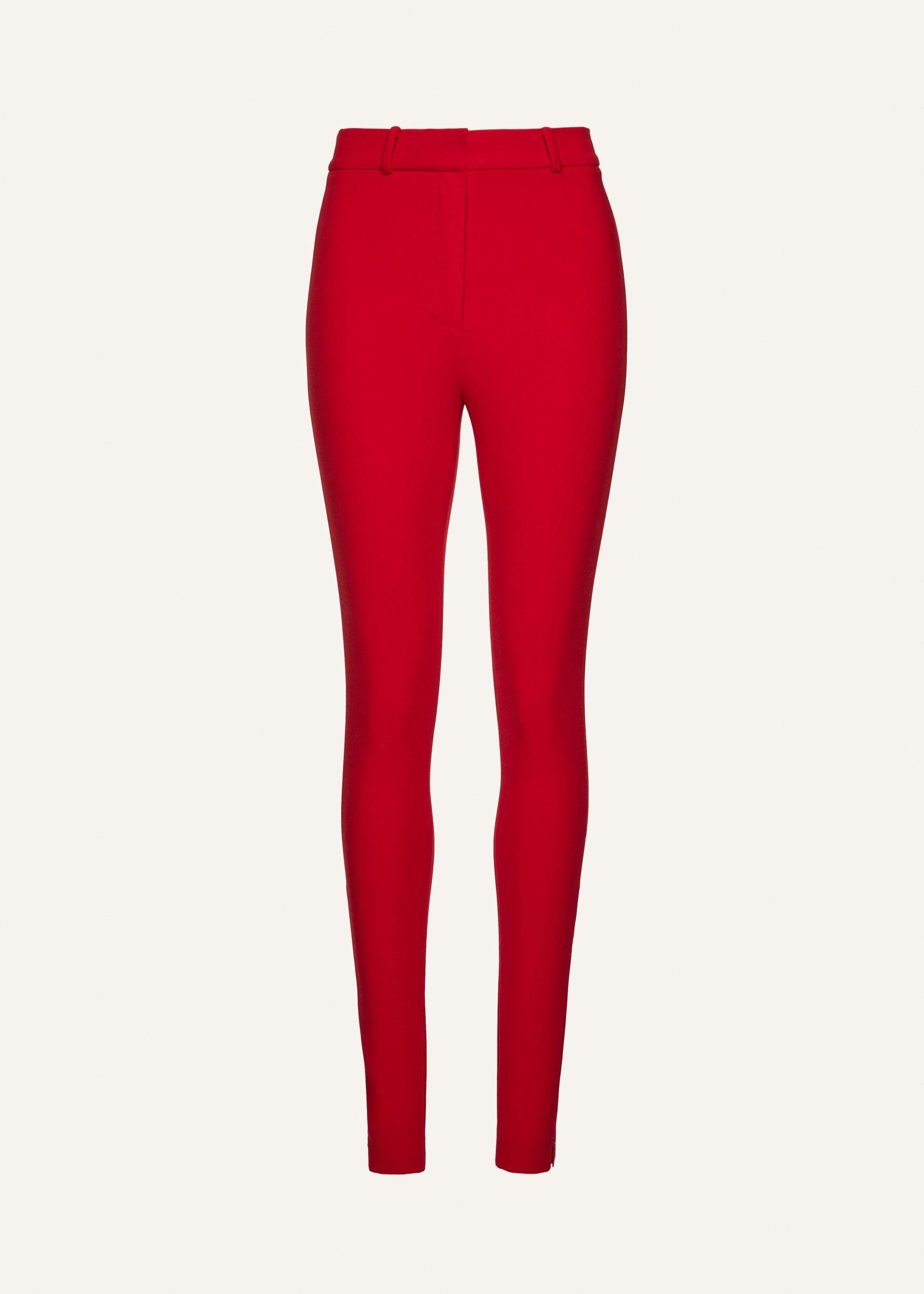 Skinny tailored trousers in red Product Image