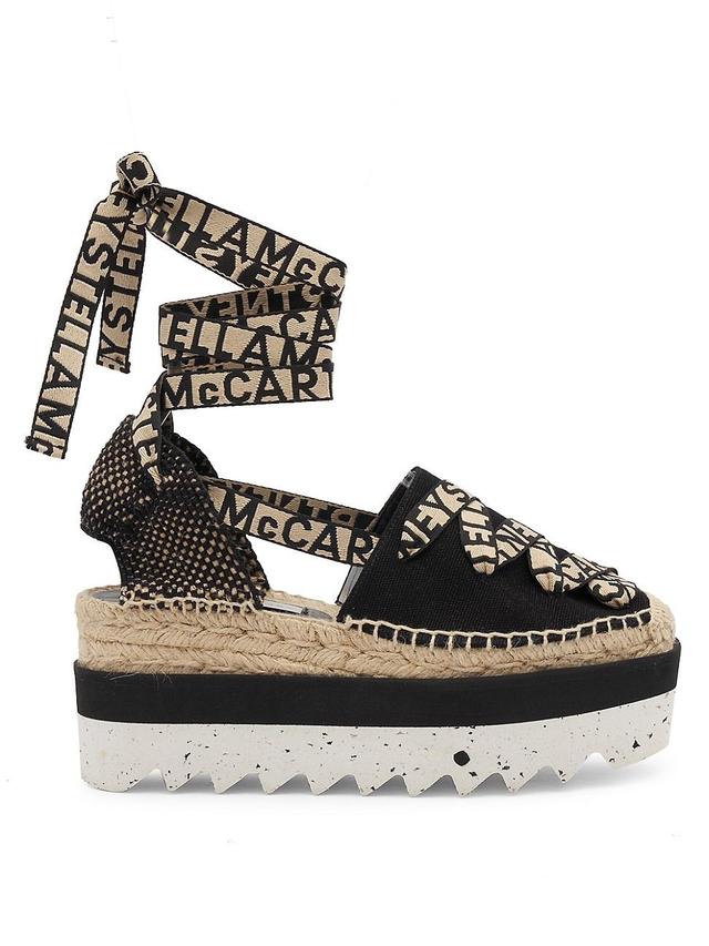 Stella McCartney Gaia Logo Strap Espadrille Product Image