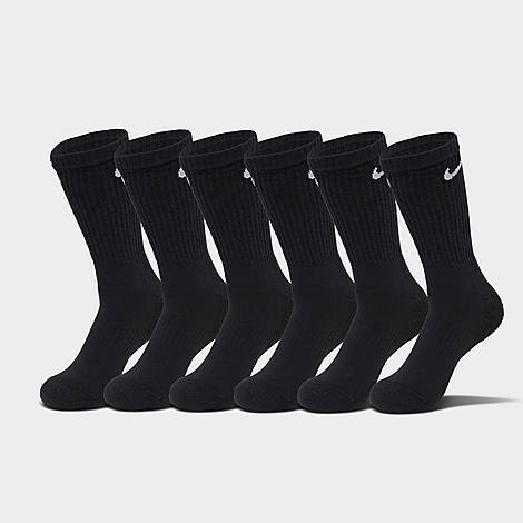 Mens Nike 6-Pack Everyday Cushioned Crew Training Socks Product Image