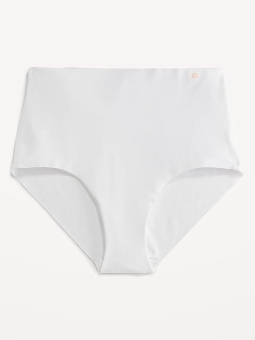 High-Waisted No-Show Brief Underwear Product Image