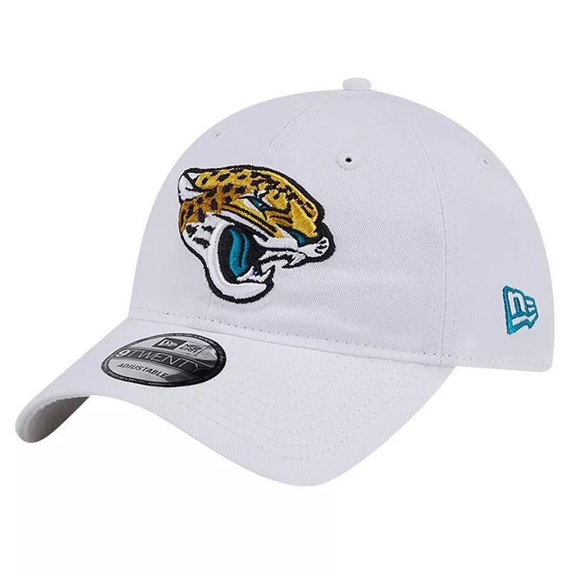 Mens New Era Jacksonville Jaguars Main 9TWENTY Adjustable Hat Product Image