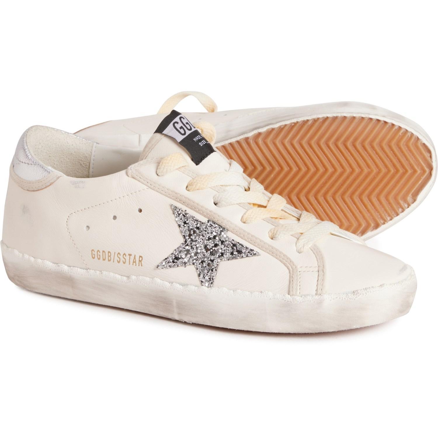 GOLDEN GOOSE Made in Italy Stardan Sneakers - Leather (For Women) Product Image