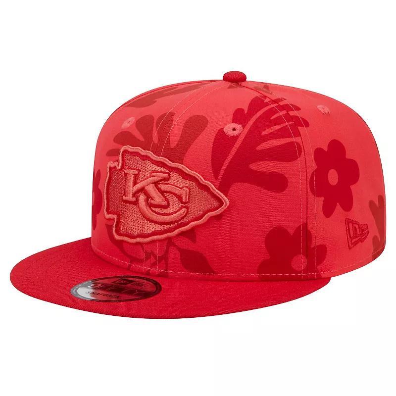 Mens New Era Kansas City Chiefs Leafy 9FIFTY Snapback Hat Product Image