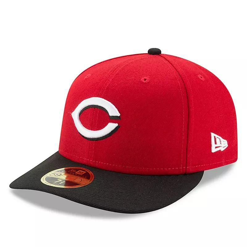 Mens New Era /Navy Cincinnati s Road Authentic Collection On-Field Low Profile 59FIFTY Fitted Hat Product Image