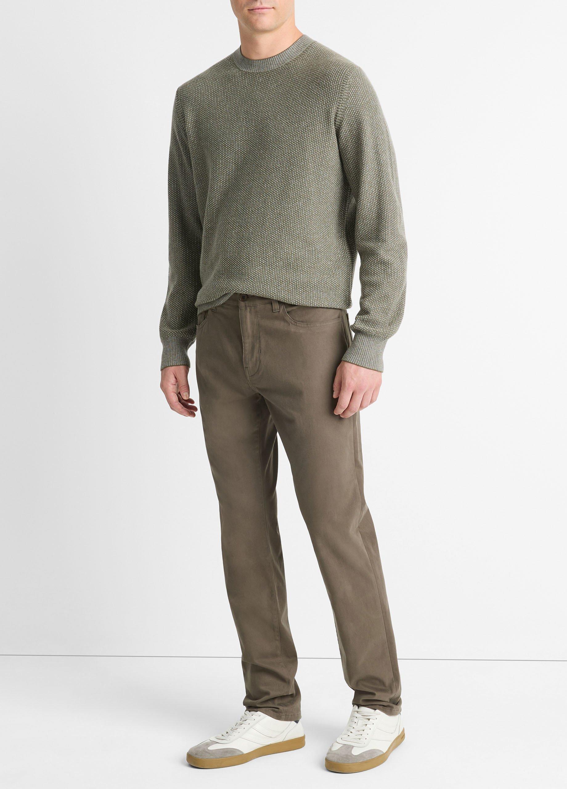 Dylan Slim 5-Pocket Peached Stretch-Cotton Pant Product Image