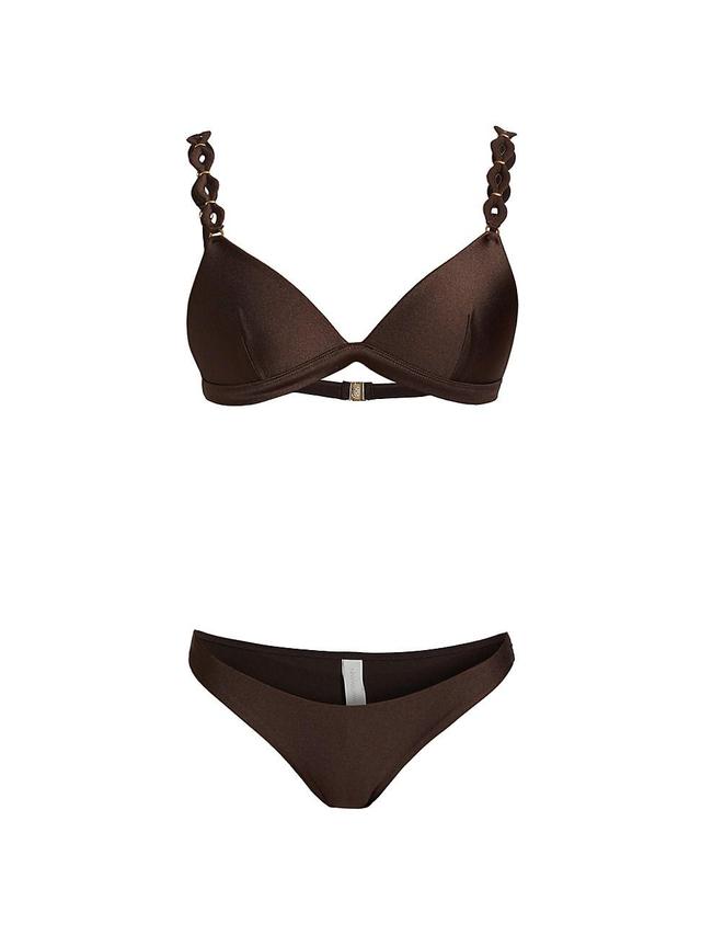 Womens August Triangle 2-Piece Bikini Set Product Image