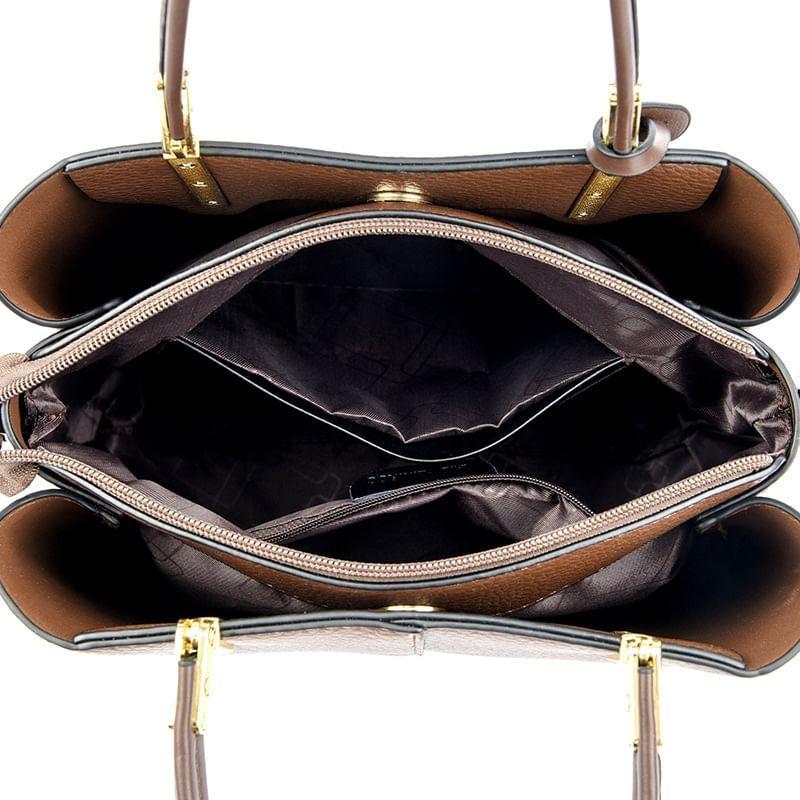 Faux Leather Tote Bag Product Image