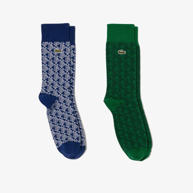 2-Pack Monogram Jacquard Socks Product Image