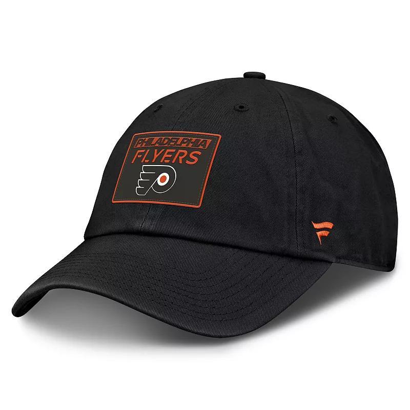 Mens Fanatics Black Philadelphia Flyers Authentic Pro Prime Adjustable Hat Product Image