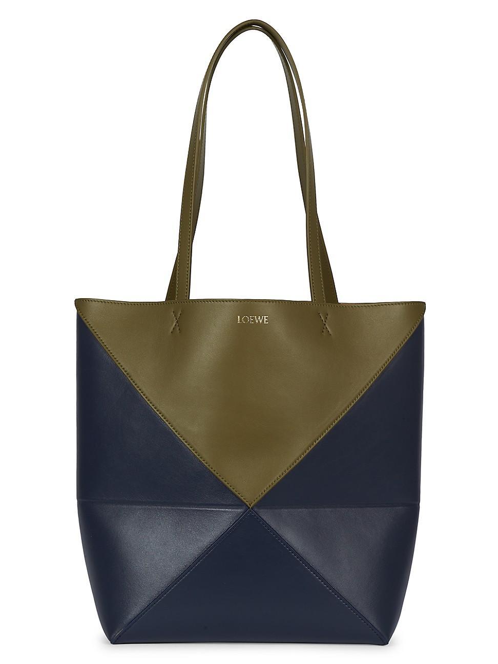 Medium Puzzle Bicolor Tote Bag Product Image