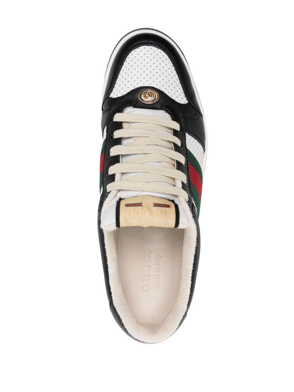 GUCCI Screener Leather Low-top Trainers In Multi Product Image