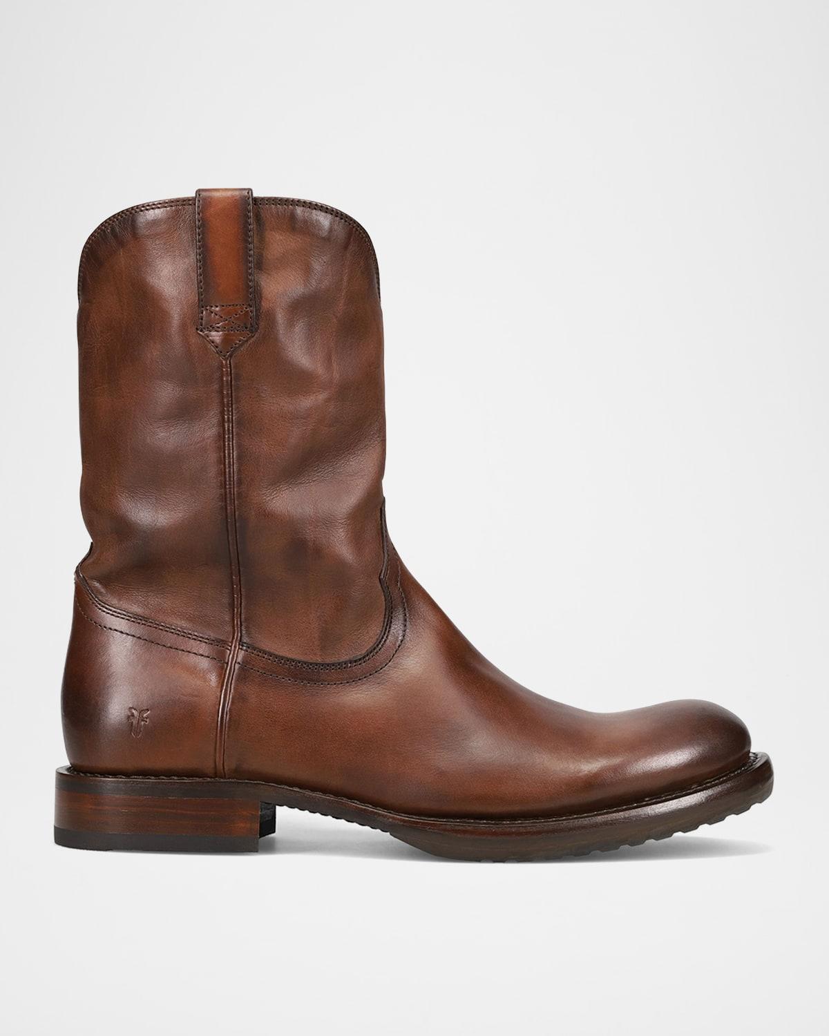 Men's Duke Leather Cowboy Boots Product Image