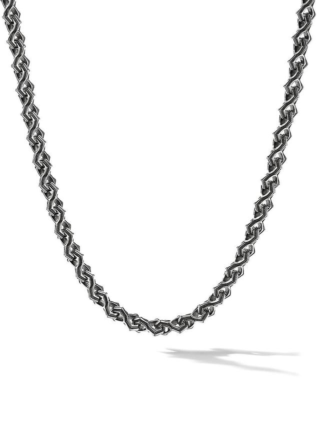 Mens Armory Chain Necklace in Sterling Silver, 8.4MM Product Image