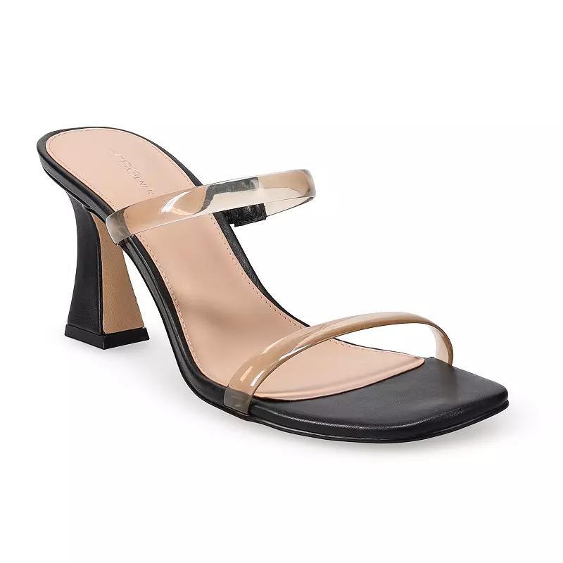 BCBGeneration Routa Clear Strap Dress Slides Product Image