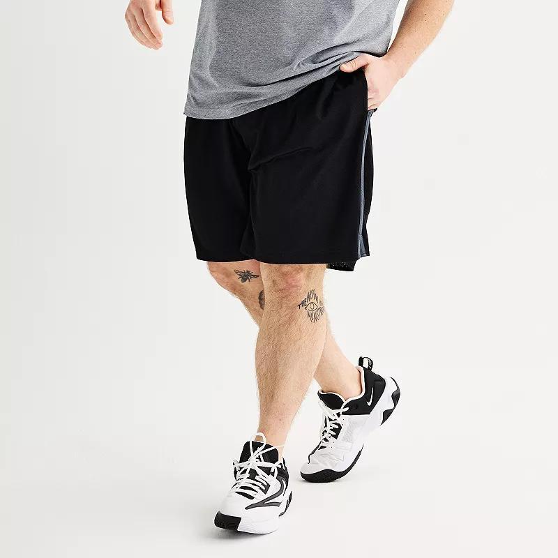 Big & Tall Tek Gear Basketball Shorts, Mens Red Cocktail Product Image