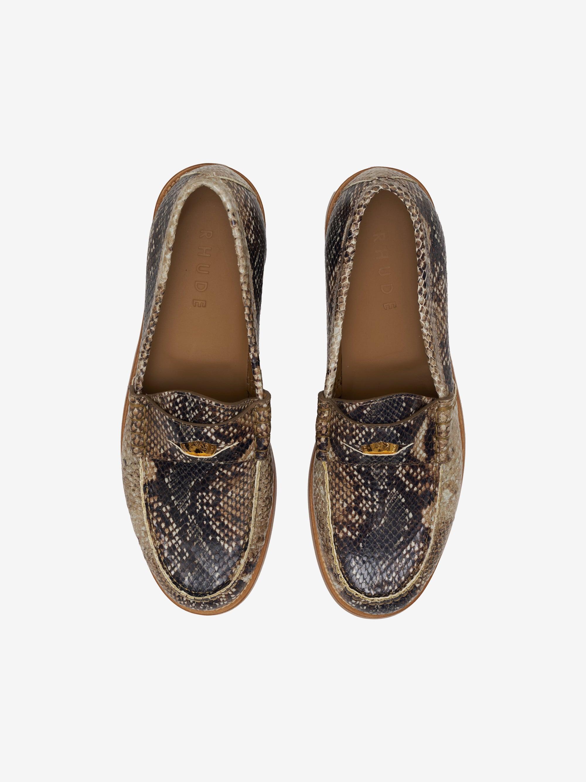 SNAKE PENNY LOAFER Male Product Image