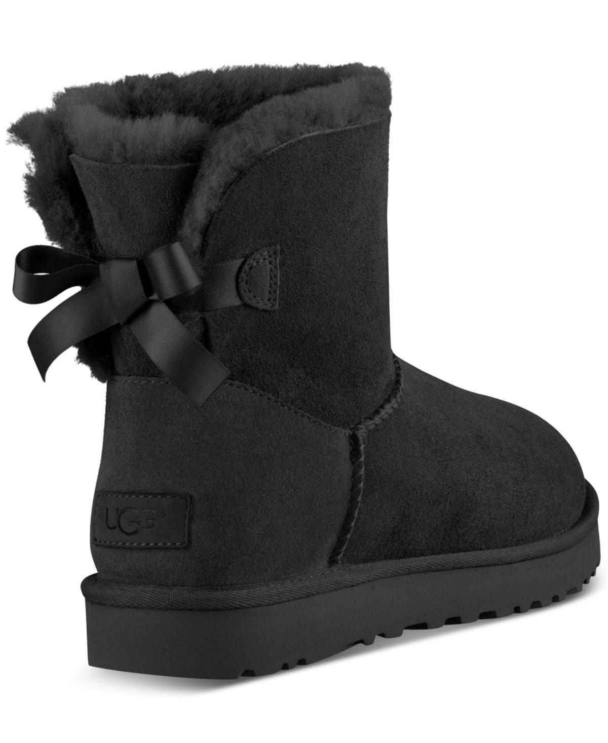 Mini Bailey Bow II Shearling Fur Boots Product Image