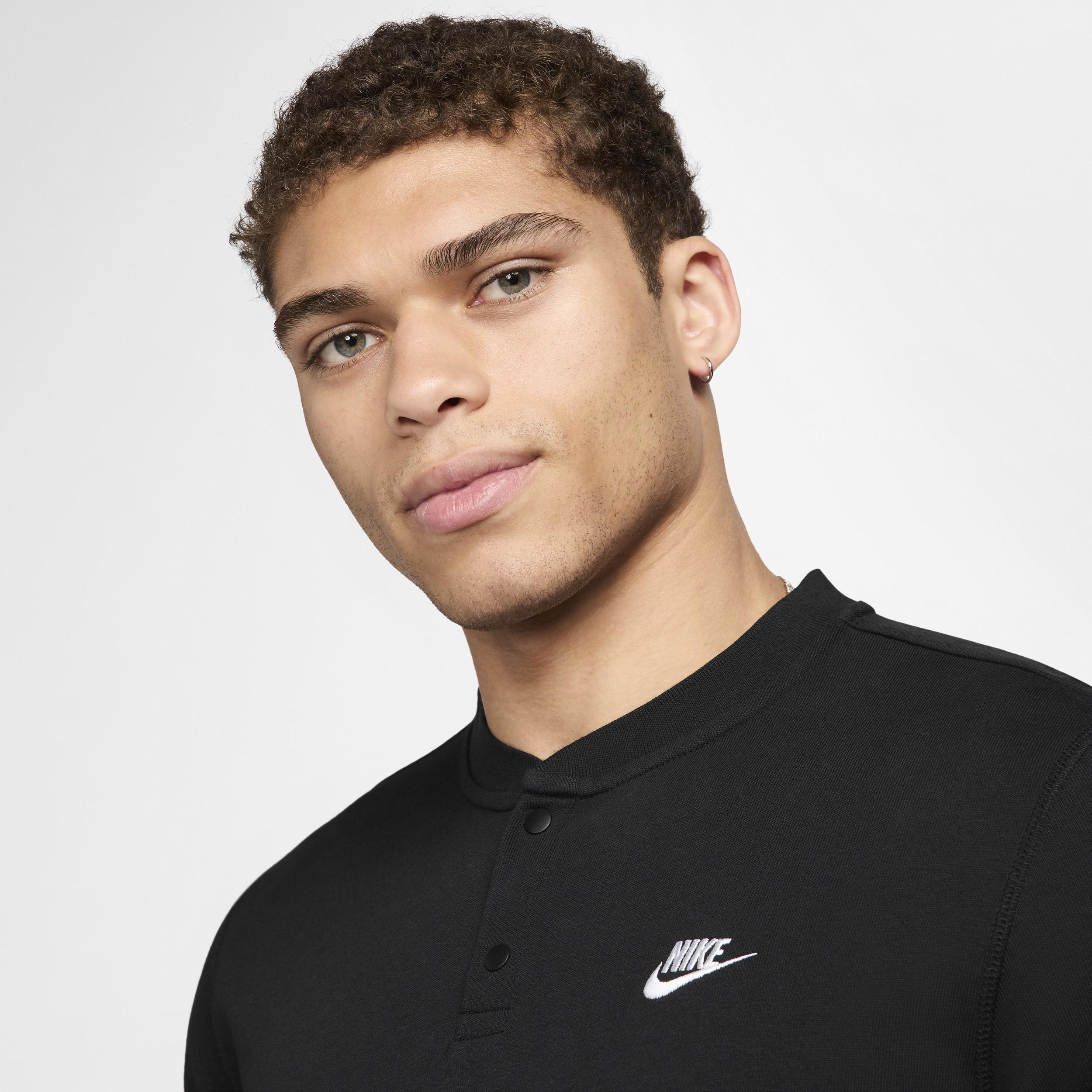 Nike Club Men's Long-Sleeve Henley Product Image