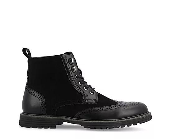 Vance Co. Virgil Mens Tru Comfort Foam Lace-up Ankle Boots Product Image