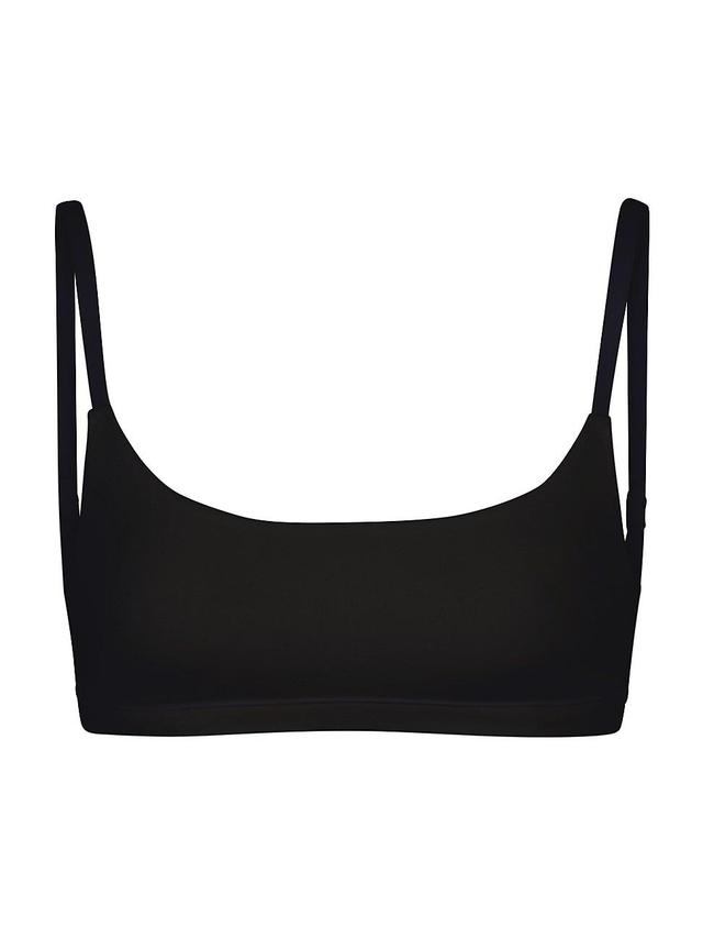 SKIMS Stretch Cotton Jersey Scoop Bralette Product Image