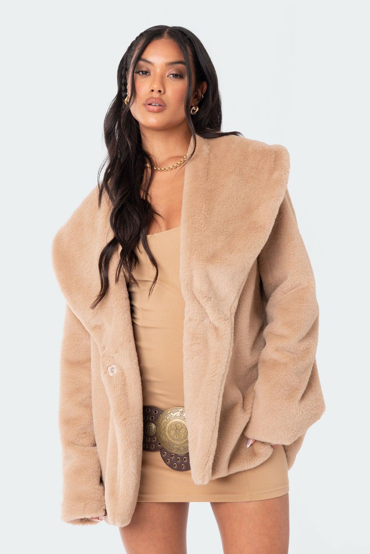 Briar Faux Fur Jacket Product Image