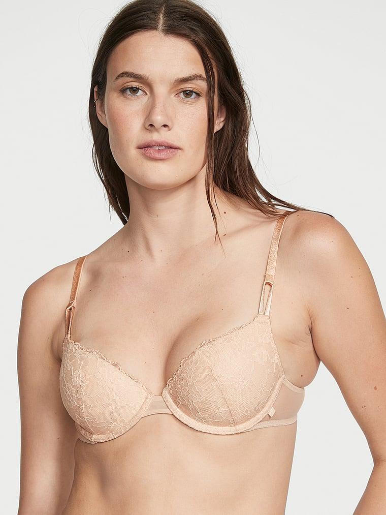 Sexy Tee Posey Lace Lightly Lined Demi Bra Product Image