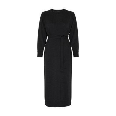 Scrivia Midi Dress - Leisure In Grey Product Image