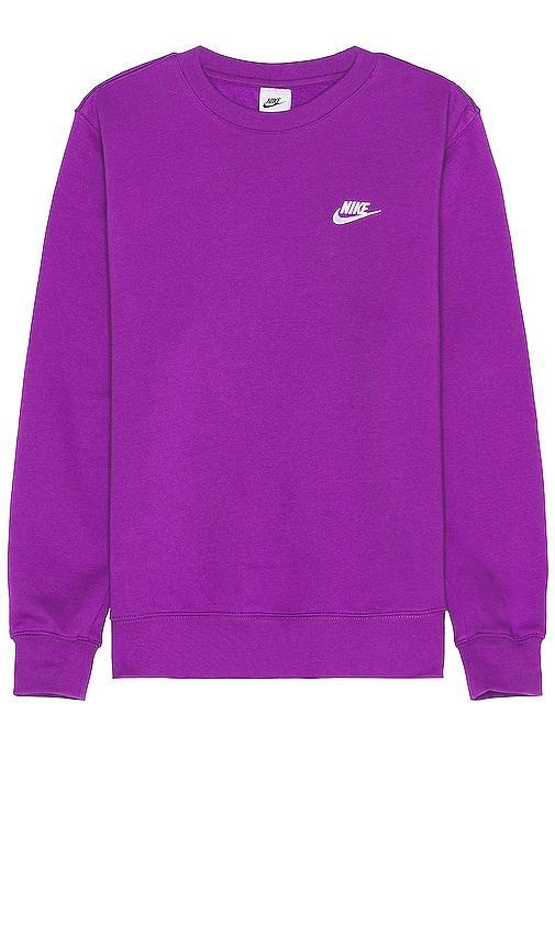 Nike Nsw Club Crew in Purple. - size L (also in S, M, XS, XL) Product Image