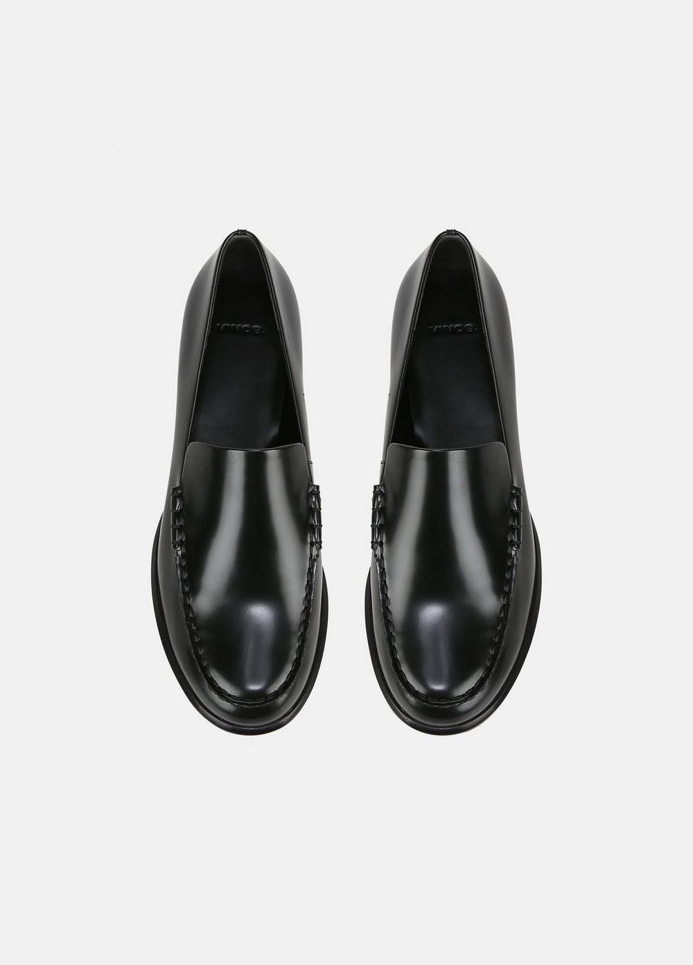 Naomi Croc-Embossed Leather Loafer Product Image