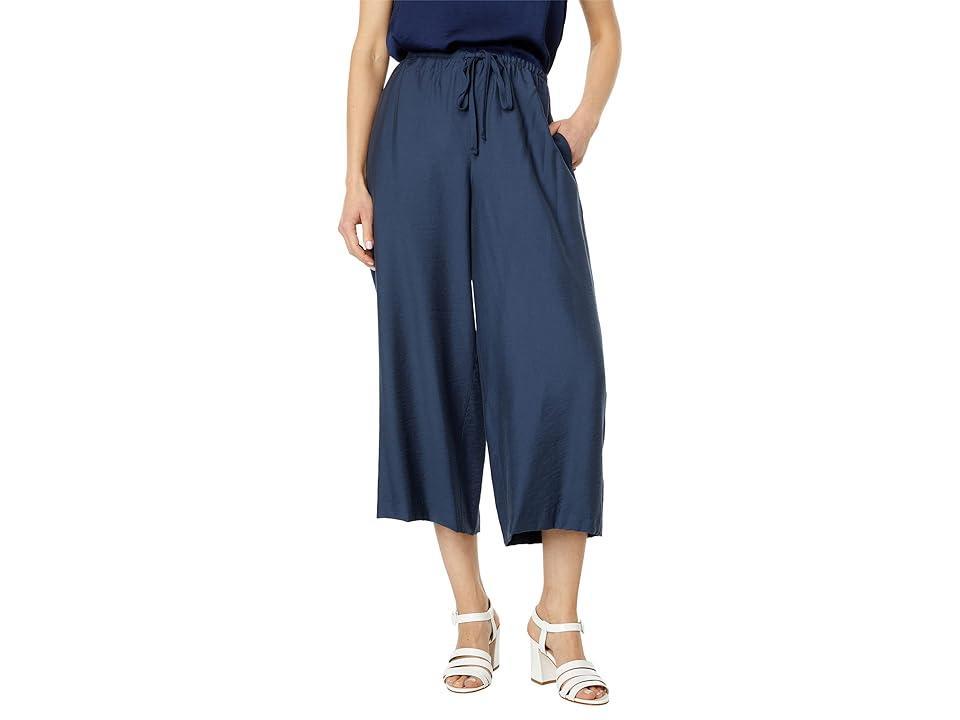 Vince Camuto Drawstring Waist Rumple Sportswear Pants (Mood Indigo) Women's Casual Pants Product Image