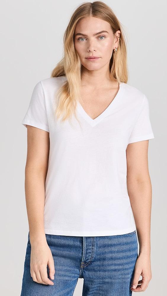 Vince Essential V Neck Tee | Shopbop Product Image