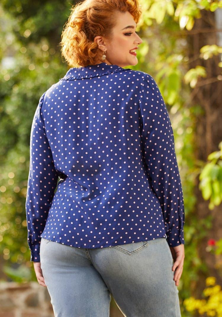 Starlet Power Button-Down Top Product Image