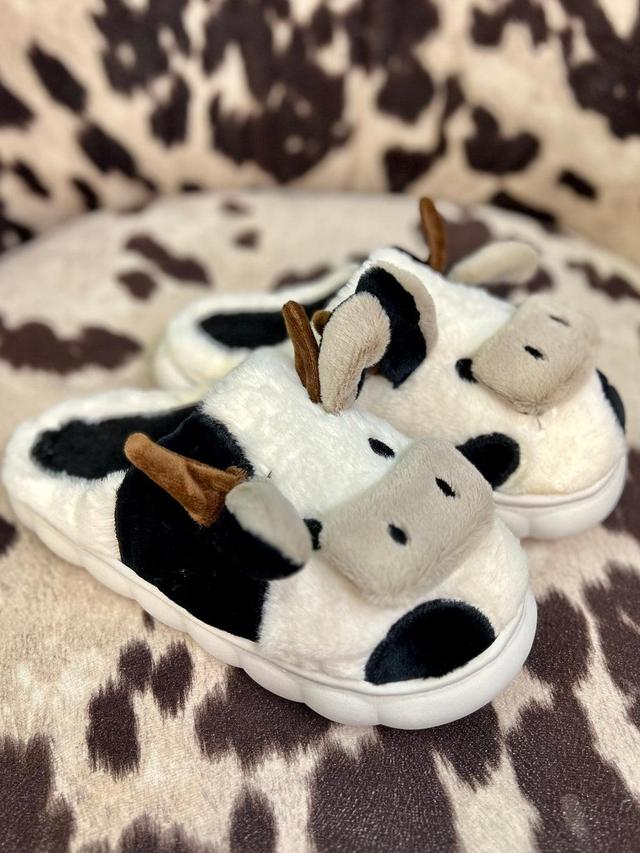 Mooving Around the House Slippers Product Image