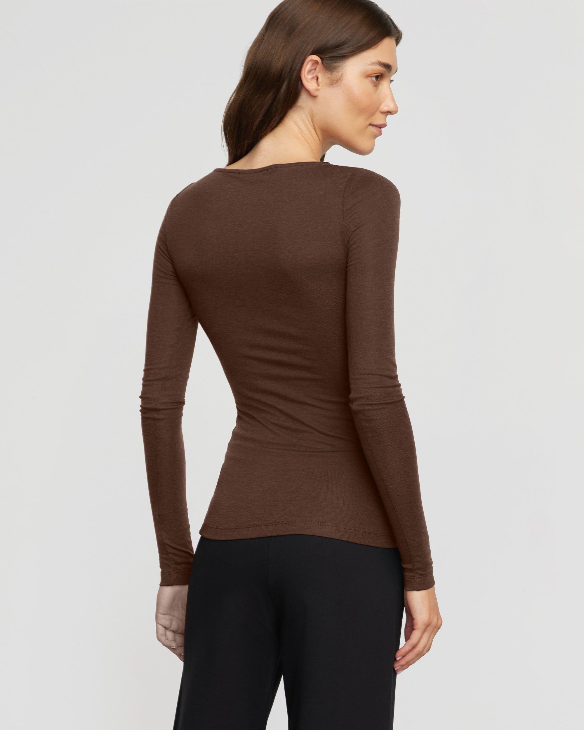 Lana Tencel-Wool Semi-Sheer Tee Product Image