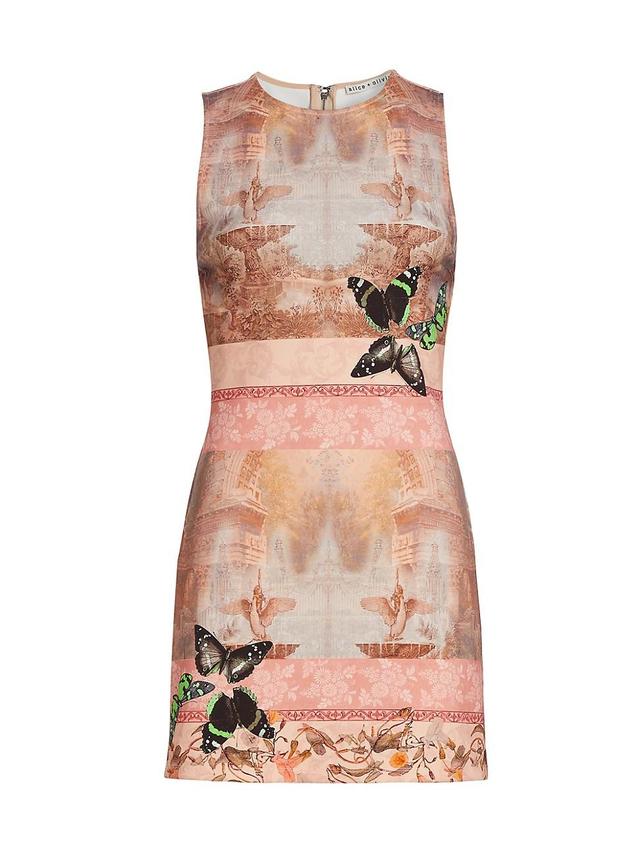 Womens Wynell Butterfly Minidress Product Image