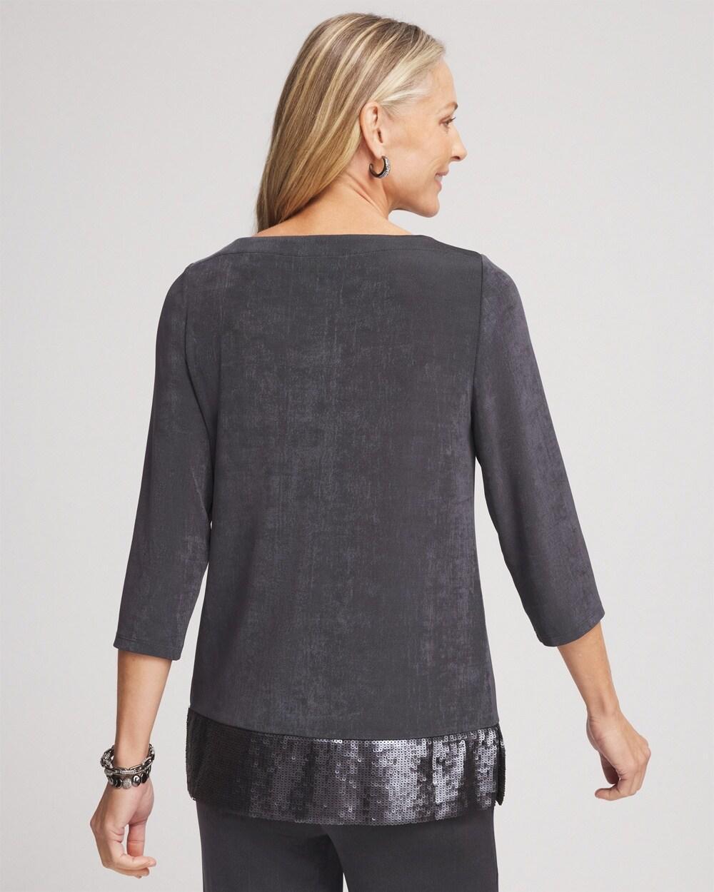 Travelers™ Sequin Trim Tunic Product Image