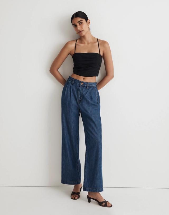 Poplin Crop Tube Top Product Image