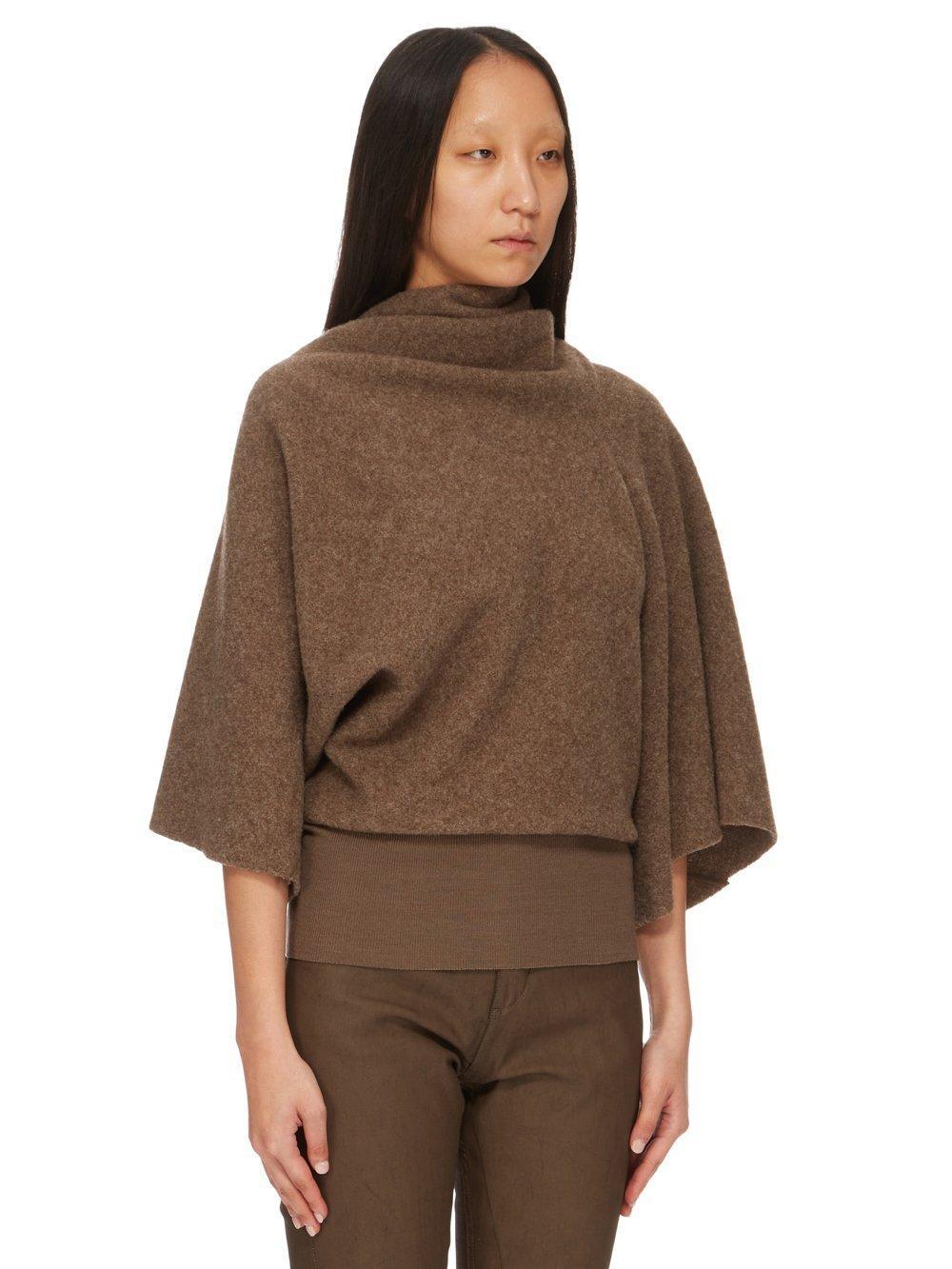 RICK OWENS Cylinder Knitted Top In Green Product Image